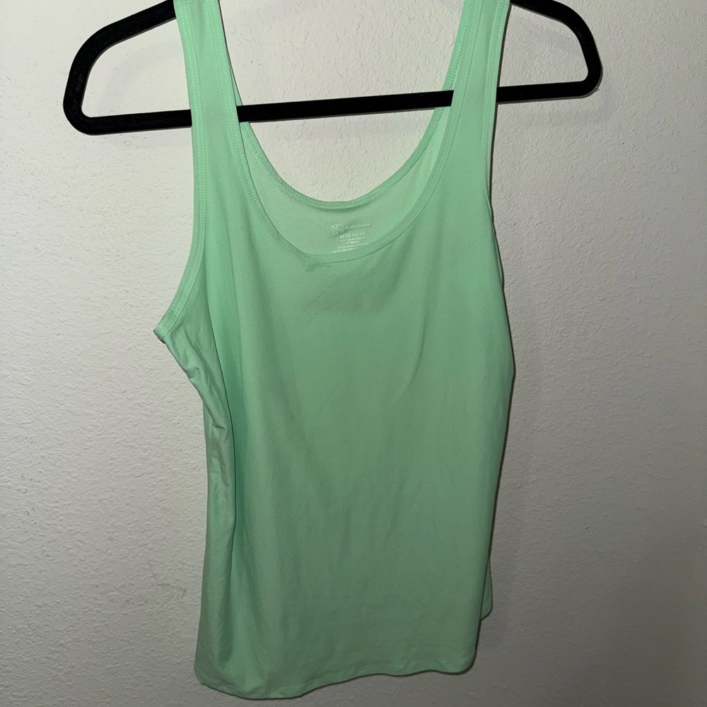 No Boundaries Light Green Women's Tank Top